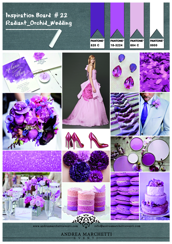 Radiant Orchid Wedding